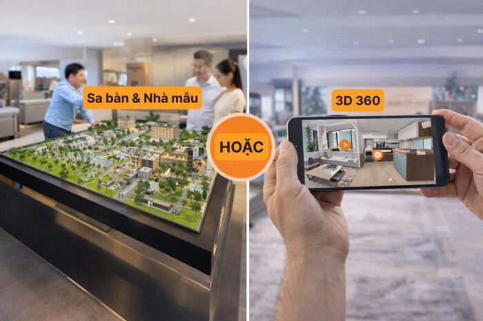 3D 360 có thay thế được sa bàn & nhà mẫu không?