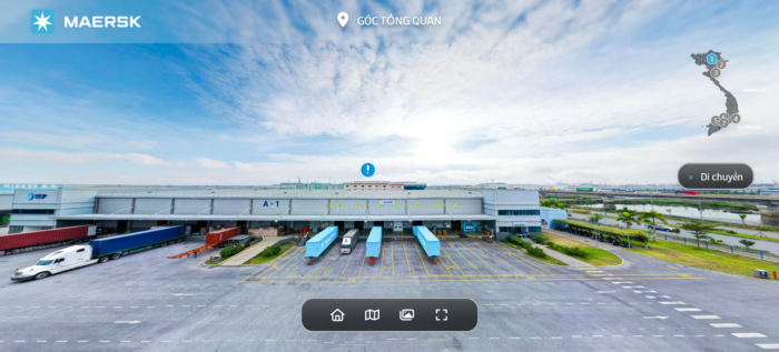 Tour 360 Cho Kho Vận Khác Gì So Với Video Flycam Truyền Thống?