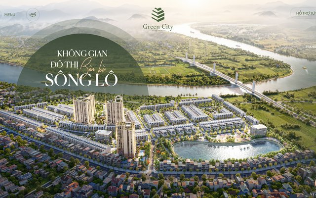 Green City · Tuyên Quang · Hero Banner